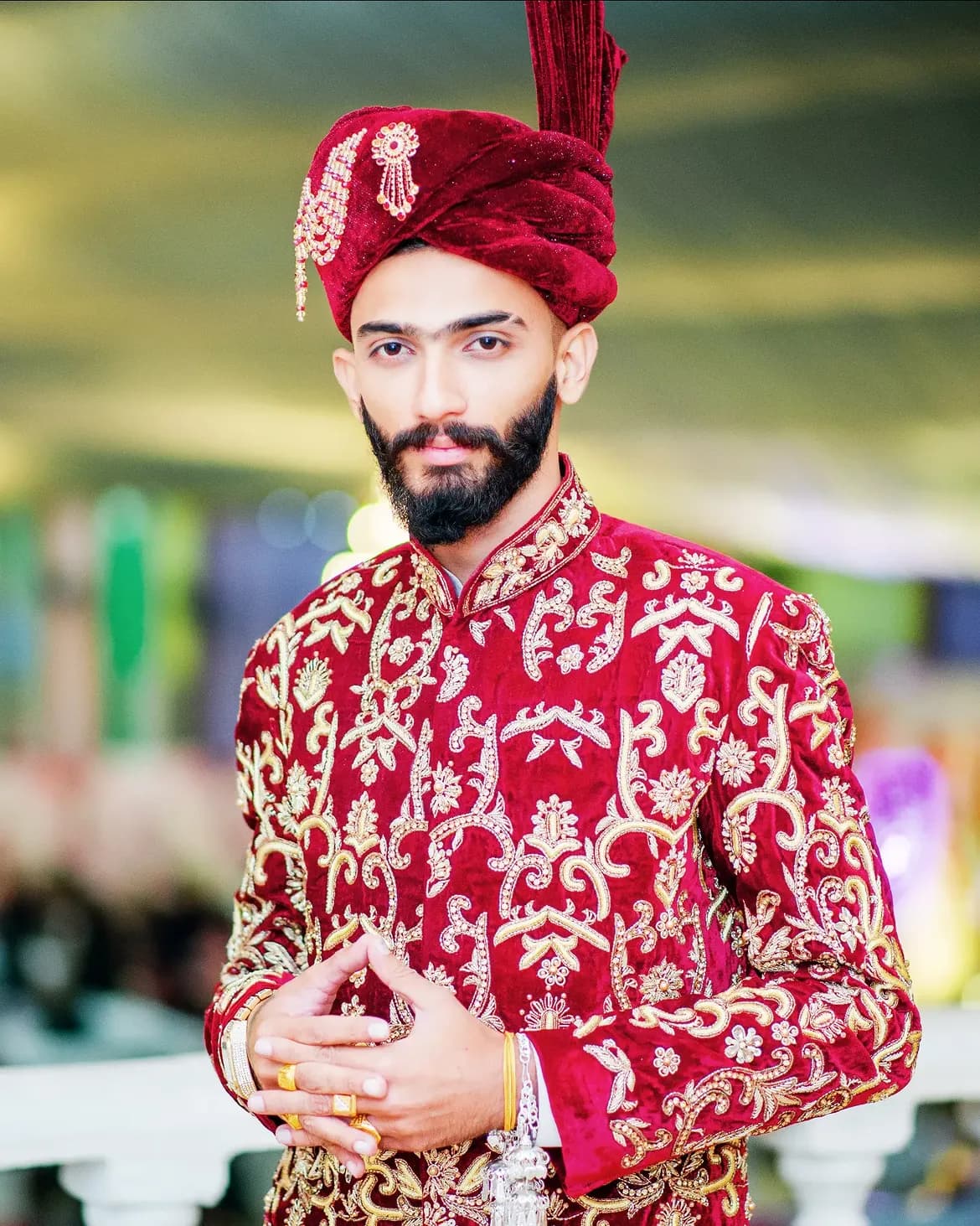 Groom's Turban & Ceremonial Attire
